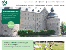 Tablet Screenshot of dhb.se